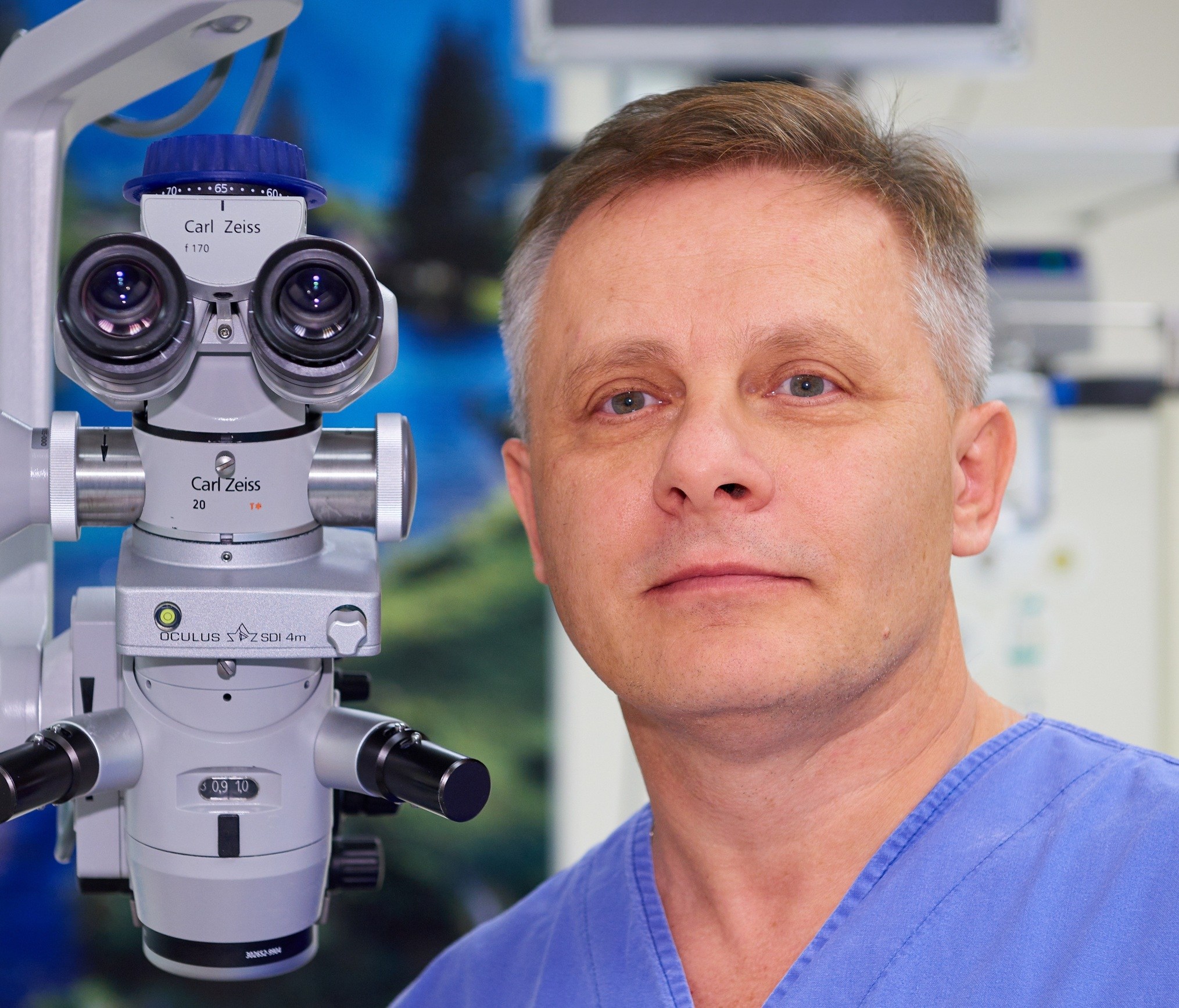 dr n. med. Krzysztof Barnyk leczenie operacja zaćmy kontakt